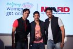 Farhan Akhtar, Salim merchant, Sulaiman Merchant at MARD song launch in Mumbai on 23rd Sept 2014
